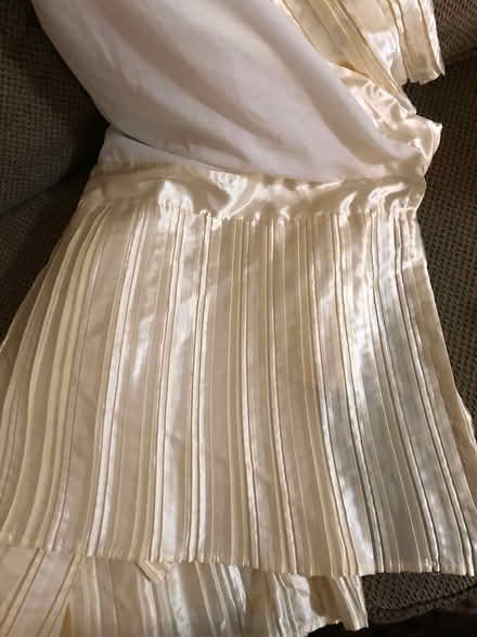 Photo of free Queen bed skirt (West San Jose by Lynbrook High) #1
