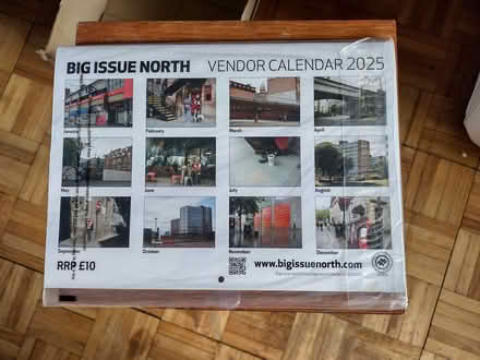 Photo of free 2025 Big Issue Calendar (Crosspool S10) #2