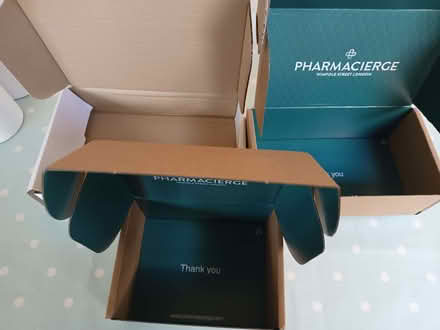 Photo of free Empty boxes for gifts/postage. 3 boxes, 2 tubes + lids (Risinghurst OX3) #3