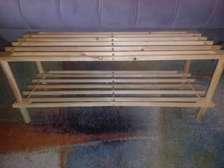 Photo of free Shoe rack (Duston) #1