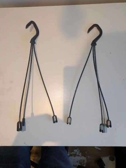 Photo of free Two plastic plant/flower pot hangers (Brockley SE14) #1