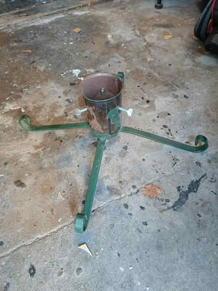 Photo of free Christmas tree stand 10cm diameter (Chesterton Road CB4) #2