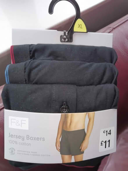 Photo of free Men's 100% Cotton Jersey Boxers XL size. Unworn. (Heswall CH60) #1