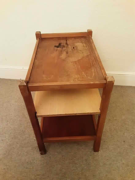 Photo of free Wooden side table (Old Headington OX3) #3