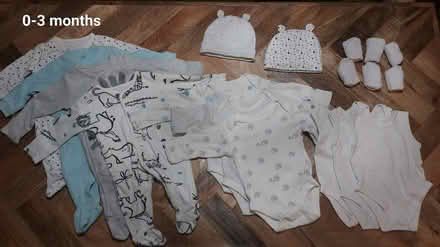 Photo of free 0-3 months baby clothes unisex (SM1) #1