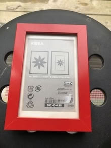 Photo of free IKEA Ribba Frame (Red) (East end Orleans) #1