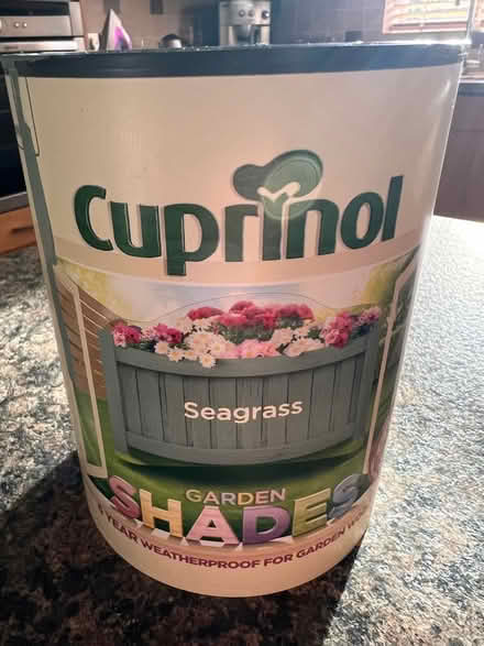 Photo of free Cuprinol Garden paint - Seagrass (Oakwood DE21) #1