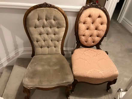 Photo of free Antique nursing chairs x 2 (Wimbledon) #1