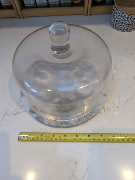 Photo of free Glass cloche with base (OX4 Boulter Street) #2