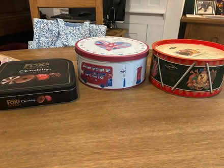 Photo of free Storage tins (Holyport SL6) #1