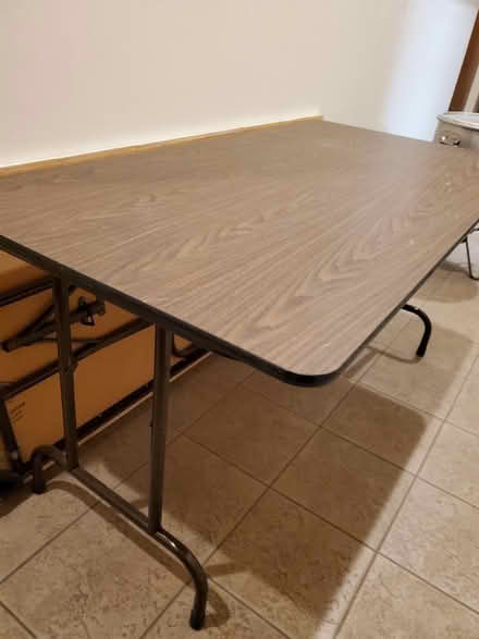 Photo of free Folding table (Andover) #1