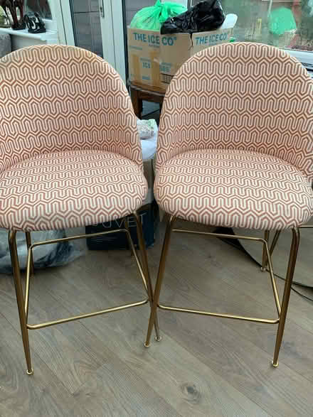 Photo of free Two bar chairs (ME15) #2