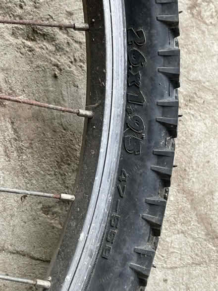 Photo of free 26” bike wheels (Presteigne LD8) #1