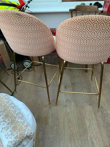 Photo of free Two bar chairs (ME15) #1