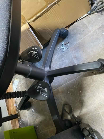 Photo of free Basic computer desk chair good condition (Lower Earley RG6) #2