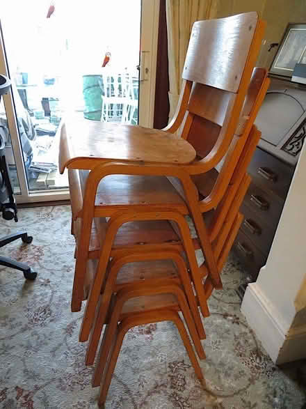 Photo of free stacking chairs, need work! — upcycle project (Addiscombe CR0) #3