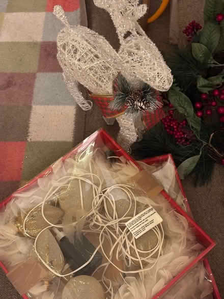 Photo of free Surplus Christmas Decorations (Alconbury) #1