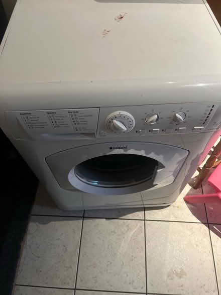 Photo of free Hotpoint washing machine (Osmaston Road, DE24) #2