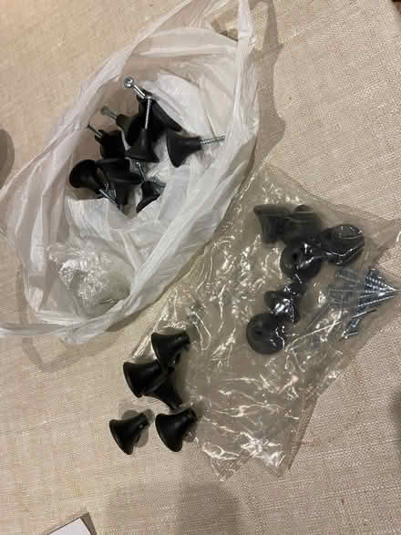 Photo of free Selection of black plastic knobs (York, YO24) #1