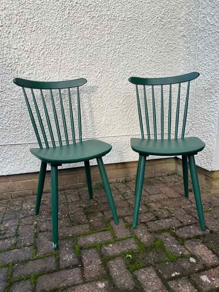 Photo of free Two painted wooden chairs (Clifton CA10) #2