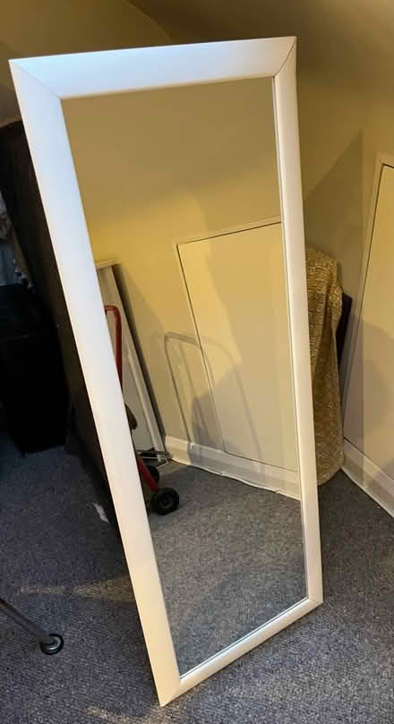 Photo of free Mirror in white frame (West Ealing (W13)) #1