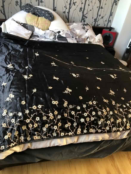 Photo of free Double bed thin throw (Aylestone LE2) #1