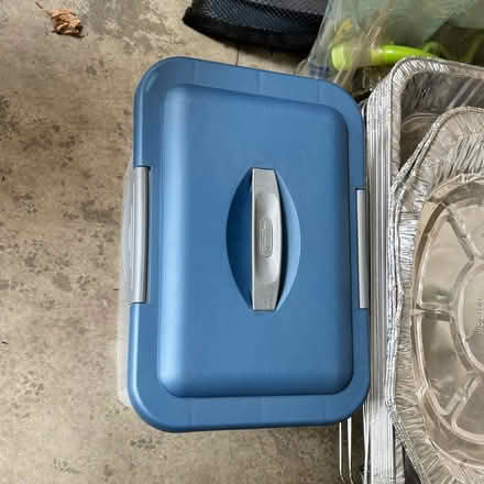 Photo of free Plastic storage container (La Canada Flintridge) #1
