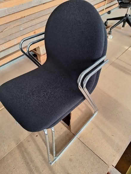 Photo of free Two stacking chairs (Mytchett GU16) #1