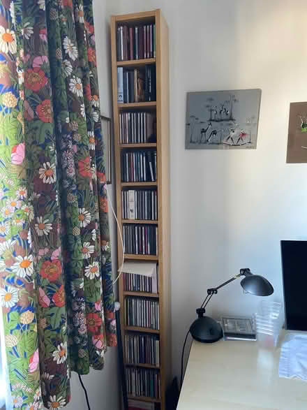 Photo of free Tall cd, dvd unit (Bookham) #1