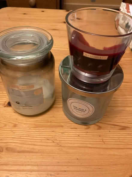Photo of free Used Scented Candles And Jars (CT5) #1