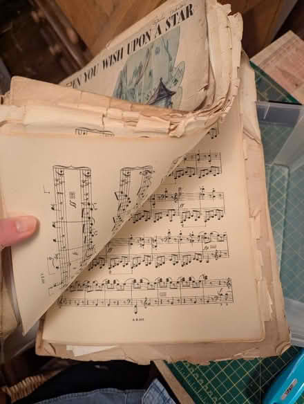 Photo of free Old sheet music (University Area RG1) #1