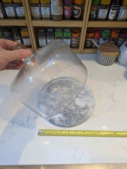 Photo of free Glass cloche with base (OX4 Boulter Street) #1