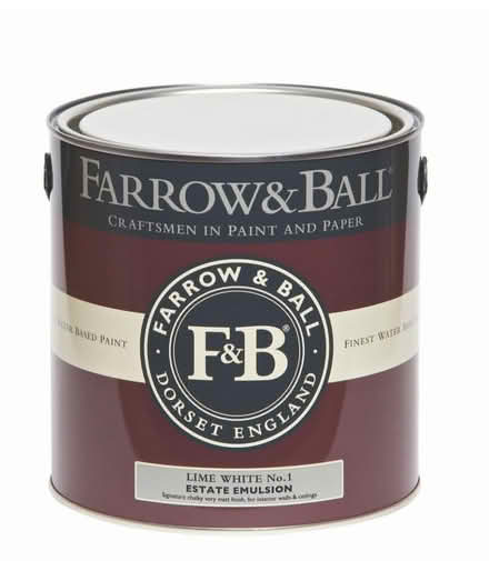 Photo of Farrow & Ball lime white emulsion (melksham SN12) #1