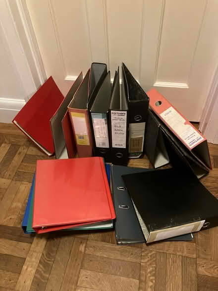 Photo of free A4 ring binders / files (Brighton BN1) #1