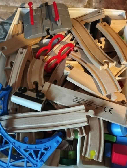 Photo of free Wooden toy train track (Plumpton CA11) #1
