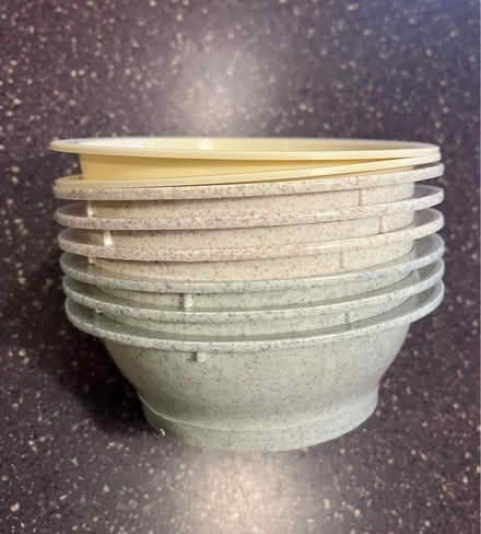 Photo of free 8 Plastic Cereal Bowls (East Weymouth) #1