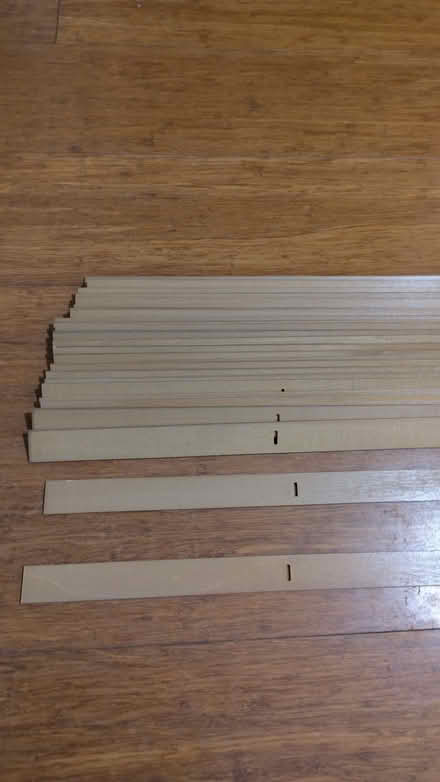 Photo of free Wooden Venetian blind slats (Kings Heath B14) #2