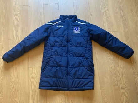 Photo of free Everton FC Winter coat (Garston L19) #1