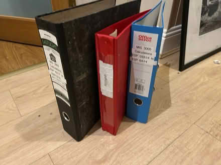 Photo of free Ring binders (Killiney) #1