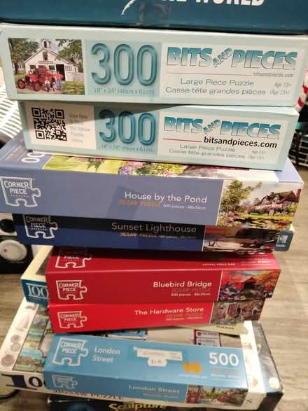 Photo of free 12 adult jigsaw puzzles (Newbridge BA1) #1
