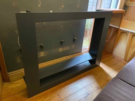 Photo of free TV unit, wall mounted, large, grey (Moseley B13) #1