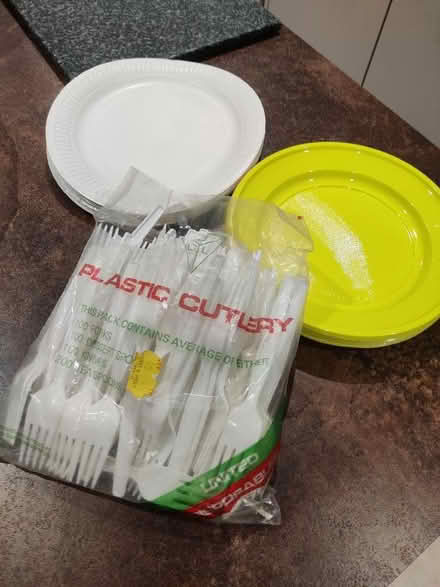 Photo of free Disposable plates and cutlery (Lifford B30) #2