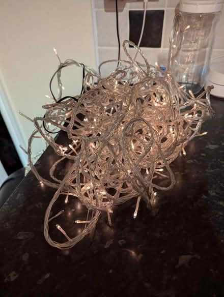 Photo of free Led Christmas lights and a few ornaments (Lower Penwortham PR1) #1