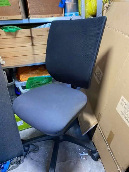 Photo of free Basic computer desk chair good condition (Lower Earley RG6) #1