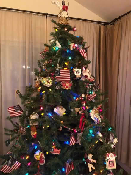 Photo of free 8 ft Faux Christmas tree (Harbor Bay) #1