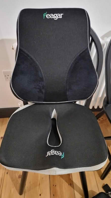 Photo of free Desk seat cushion and back rest (Enfield EN2) #1