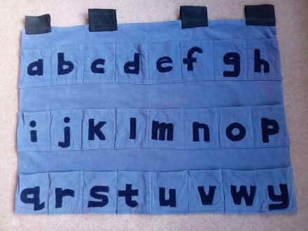 Photo of free Alphabet pockets (Brincliffe Edge S11) #1