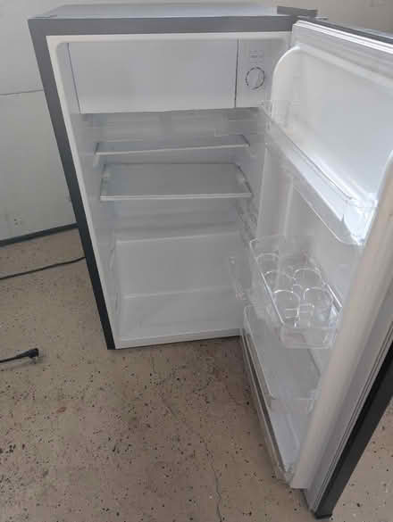 Photo of free Small refrigerator 3.5 cf (Cupertino Public Library) #1