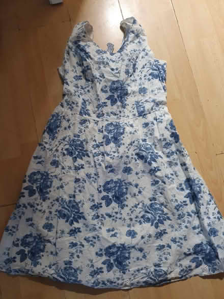 Photo of free Pretty cotton dress size 12-14 (Manor Road N17) #2