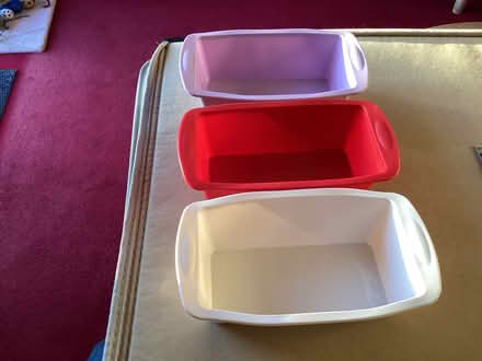 Photo of free 3 loaf tins (Fords Farm RG30) #1